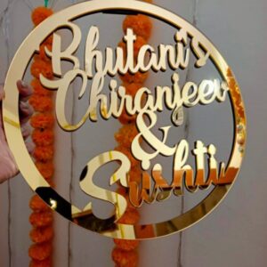 Golden Acrylic Ring - Image 7